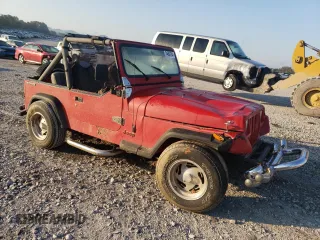 1990 Jeep Wrangler "S" with VIN 2J4FY19E9LJ539176, listed as a Copart auction lot 74684784 with 0 mi miles and Salvage Title. Bid and sale history available at carsss.com. Image 4.
