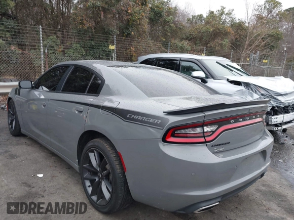 2019 Dodge Charger SXT with VIN 2C3CDXBG6KH667548, listed as a IAAI auction lot 41114669 with 112,233 mi miles. Bid and sale history available at carsss.com. Image 3.