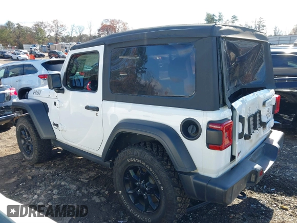 2021 Jeep Wrangler Sport S with VIN 1C4HJXAG0MW757133, listed as a IAAI auction lot 41028980 with 53,165 mi miles and . Bid and sale history available at DreamBid. Image 14.
