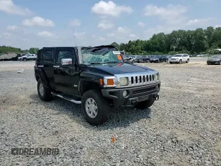 2006 Hummer H3 with VIN 5GTDN136668222909, listed as a Copart auction lot 66579684 with 200,732 mi miles and Salvage Title. Bid and sale history available at DreamBid. Image 11.