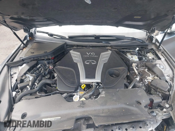 2018 Infiniti Q50 Luxe with VIN JN1EV7AP4JM591989, listed as a IAAI auction lot 41525340 with 78,812 mi miles and . Bid and sale history available at carsss.com. Image 10.