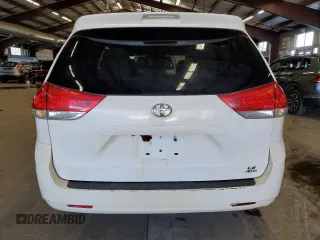 2014 Toyota Sienna LE with VIN 5TDJK3DC5ES090576, listed as a Copart auction lot 46333725 with 201,860 mi miles and Clean Title. Bid and sale history available at DreamBid. Image 6.