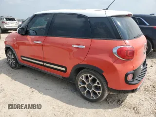 2014 FIAT 500L Trekking z VIN ZFBCFADH8EZ011075, wystawiony jako Copart lot #51542315 z przebiegiem 118 661 mil mil oraz Szkoda całkowita • Salvage title. Historia ofert i sprzedaży dostępna na DreamBid. Obrazek 2.