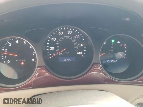 2004 Lexus ES 350 with VIN JTHBA30GX40003836, listed as a Copart auction lot 51252745 with 211,883 mi miles and Salvage Title. Bid and sale history available at DreamBid. Image 9.