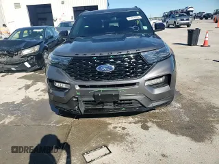 2023 Ford Explorer ST-Line with VIN 1FMSK7KH9PGC02685, listed as a Copart auction lot 81493004 with 28,519 mi miles and Salvage Title. Bid and sale history available at carsss.com. Image 14.