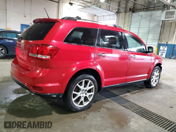 2017 Dodge Journey GT z VIN 3C4PDDFG4HT585520, wystawiony jako Copart lot #81939184 z przebiegiem 178 580 mil mil oraz Czysty tytuł • Clean title. Historia ofert i sprzedaży dostępna na DreamBid. Obrazek 3.