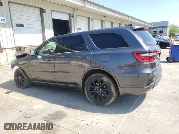 2017 Dodge Durango GT with VIN 1C4RDHDG8HC659746, listed as a Copart auction lot 56131335 with 145,143 mi miles and Salvage title. Bid and sale history available at DreamBid. Image 2.