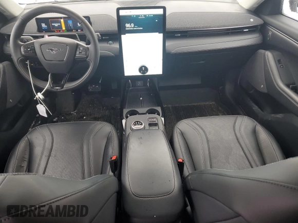 2021 Ford Mustang Mach-E Premium with VIN 3FMTK3R79MMA06077, listed as a Copart auction lot 87654645 with 63,101 mi miles and Non repairable. Bid and sale history available at DreamBid. Image 8.