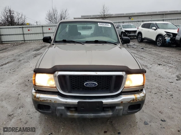 2004 Ford Ranger XL Fleet with VIN 1FTZR15E64PA29863, listed as a Copart auction lot 84883094 with 89,328 mi miles and Salvage Title. Bid and sale history available at carsss.com. Image 5.