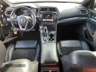 2020 Nissan Maxima SR with VIN 1N4AA6EVXLC366646, listed as a Copart auction lot 44740745 with 104,100 mi miles and Salvage Title. Bid and sale history available at DreamBid. Image 8.