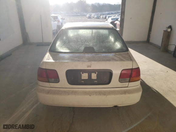 1996 Honda Civic DX with VIN 1HGEJ6625TL015368, listed as a Copart auction lot 81109073 with 0 mi miles and Clean Title. Bid and sale history available at carsss.com. Image 6.