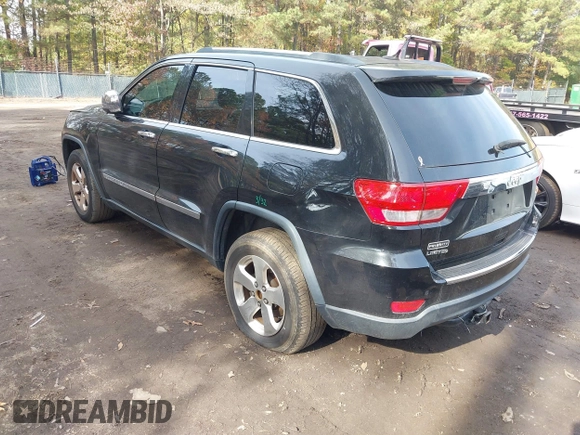 2013 Jeep Grand Cherokee Limited with VIN 1C4RJEBG6DC656719, listed as a IAAI auction lot 40897970 with 133,947 mi miles. Bid and sale history available at carsss.com. Image 3.