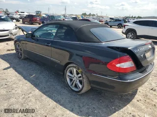 2006 Mercedes-Benz CLK-Class 3.5L with VIN WDBTK56H56F199293, listed as a Copart auction lot 72627464 with 32,017 mi miles and Salvage Title. Bid and sale history available at carsss.com. Image 2.
