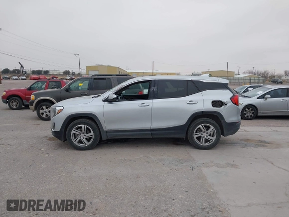 2018 GMC Terrain SLE with VIN 3GKALMEV1JL182274, listed as a IAAI auction lot 41537135 with 129,244 mi miles. Bid and sale history available at carsss.com. Image 14.