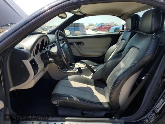 1999 Mercedes-Benz SLK-Class with VIN WDBKK47F5XF129037, listed as a Copart auction lot 68842504 with 74,397 mi miles and Salvage Title. Bid and sale history available at carsss.com. Image 7.