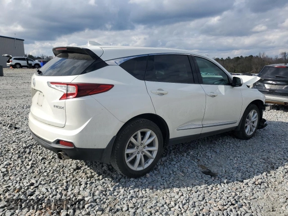 2019 Acura RDX with VIN 5J8TC1H35KL022555, listed as a Copart auction lot 44217465 with 74,220 mi miles and Salvage Title. Bid and sale history available at carsss.com. Image 3.
