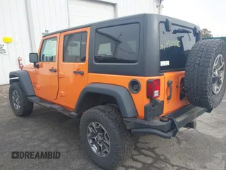 2013 Jeep Wrangler Unlimited Sport z VIN 1C4BJWDG7DL522421, wystawiony jako IAAI lot #41492425 z przebiegiem 55 921 mil mil oraz . Historia ofert i sprzedaży dostępna na DreamBid. Obrazek 3.