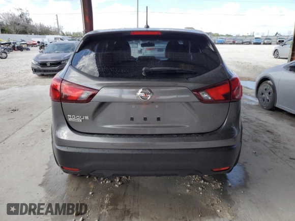 2017 Nissan Rogue SV with VIN JN1BJ1CP0HW007398, listed as a Copart auction lot 54444005 with 74,482 mi miles and Salvage title. Bid and sale history available at DreamBid. Image 6.