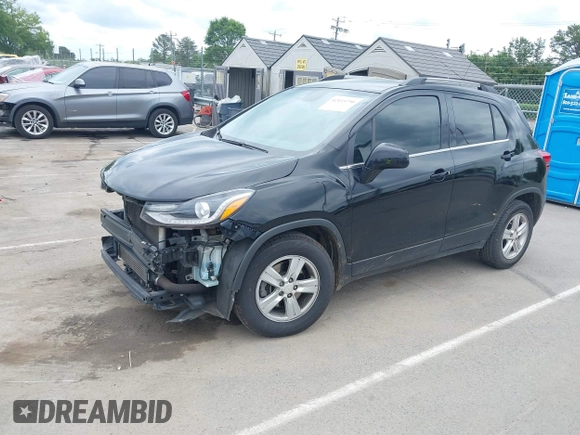2020 Chevrolet Trax LT with VIN 3GNCJLSB8LL333975, listed as a IAAI auction lot 42115750 with 114,436 mi miles. Bid and sale history available at carsss.com. Image 19.