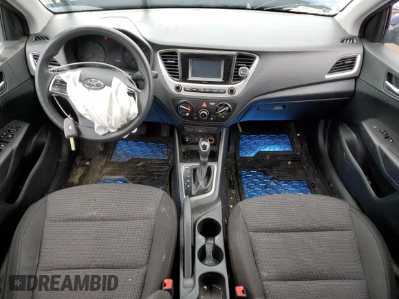 2020 Hyundai Accent SE with VIN 3KPC24A68LE108458, listed as a Copart auction lot 48017955 with 114,373 mi miles and Non Repairable. Bid and sale history available at carsss.com. Image 8.