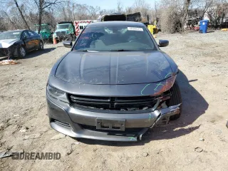 2022 Dodge Charger SXT with VIN 2C3CDXBG6NH219847, listed as a Copart auction lot 48360575 with 37,202 mi miles and Salvage Title. Bid and sale history available at DreamBid. Image 5.