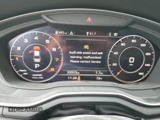 2019 Audi A4 Premium Plus с VIN WAUENAF40KN007749, выставлен на аукционе Copart как лот 58408795 с пробегом 35 935 миль миль и Списание • Salvage title. История ставок и продаж доступна на DreamBid. Изображение 9.