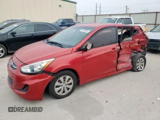 2015 Hyundai Accent GS with VIN KMHCT5AE1FU233555, listed as a Copart auction lot 51506345 with 102,043 mi miles and Salvage Title. Bid and sale history available at carsss.com. Image 1.