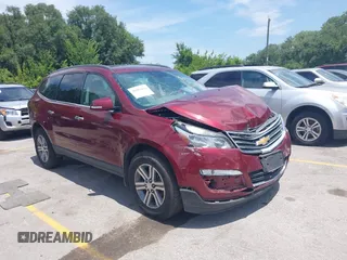 2015 Chevrolet Traverse LT with VIN 1GNKVHKD3FJ337801, listed as a IAAI auction lot 39801496 with 118,159 mi miles and . Bid and sale history available at DreamBid. Image 1.