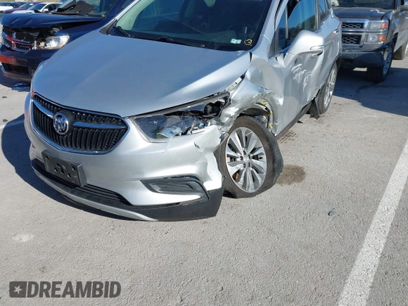 2019 Buick Encore Preferred with VIN KL4CJESB8KB848232, listed as a IAAI auction lot 41028395 with 72,441 mi miles. Bid and sale history available at carsss.com. Image 6.
