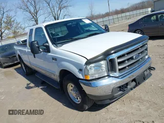 2002 Ford F-250 XL with VIN 1FTNX20L12EB84751, listed as a IAAI auction lot 41672873 with 114,507 mi miles and . Bid and sale history available at DreamBid. Image 1.