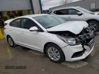 2020 Hyundai Accent SE with VIN 3KPC24A61LE094225, listed as a Copart auction lot 36822383 with 18,286 mi miles. Bid and sale history available at carsss.com. Image 4.