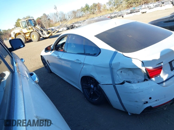 2019 BMW 4 Series 440i xDrive with VIN WBA4J7C57KBM74773, listed as a IAAI auction lot 40770866 with 79,382 mi miles and . Bid and sale history available at carsss.com. Image 14.