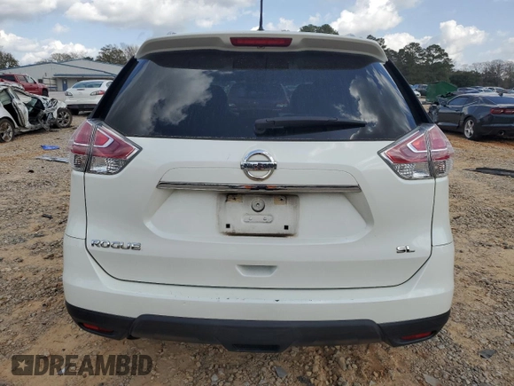 2015 Nissan Rogue SL with VIN 5N1AT2MT4FC822475, listed as a Copart auction lot 49063745 with 122,153 mi miles and Salvage Title. Bid and sale history available at carsss.com. Image 6.