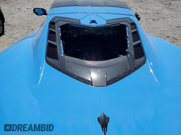 2023 Chevrolet Corvette 2LT with VIN 1G1YB2D41P5123978, listed as a Copart auction lot 53320615 with 10,781 mi miles and Salvage title. Bid and sale history available at DreamBid. Image 10.