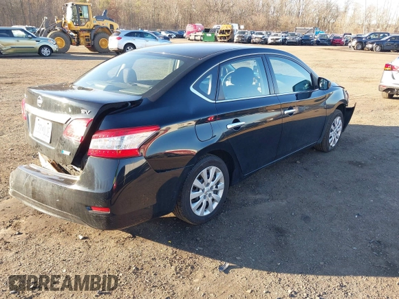 2014 Nissan Sentra S with VIN 3N1AB7AP9EY218134, listed as a IAAI auction lot 41758829 with 129,012 mi miles and . Bid and sale history available at DreamBid. Image 4.