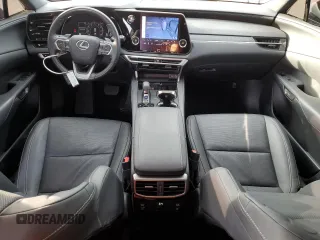 2023 Lexus RX with VIN JTJCHMAA4P2001782, listed as a Copart auction lot 83539864 with 13,648 mi miles and Non Repairable. Bid and sale history available at carsss.com. Image 8.