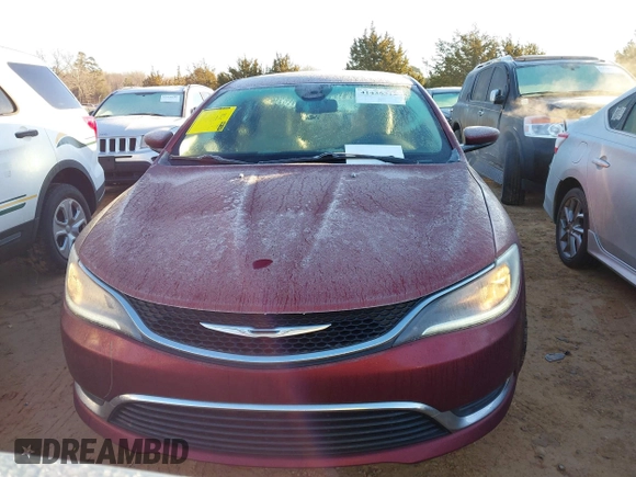 2015 Chrysler 200 Limited with VIN 1C3CCCAB1FN532993, listed as a IAAI auction lot 41435312 with 86,298 mi miles. Bid and sale history available at carsss.com. Image 12.