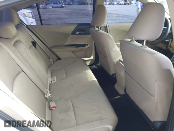 2015 Honda Accord Sedan LX with VIN 1HGCR2F36FA059199, listed as a IAAI auction lot 42097205 with 100,505 mi miles. Bid and sale history available at carsss.com. Image 8.