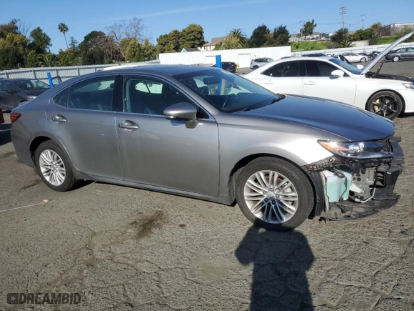 2016 Lexus ES 350 with VIN 58ABK1GG4GU029584, listed as a Copart auction lot 48529705 with 76,906 mi miles and Salvage Title. Bid and sale history available at carsss.com. Image 4.