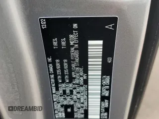 2023 Lexus NX with VIN 2T2GGCEZ9PC021752, listed as a Copart auction lot 60067934 with 8,967 mi miles and Salvage Title. Bid and sale history available at carsss.com. Image 12.