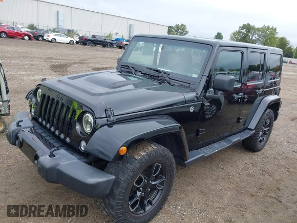 2018 Jeep Wrangler JK Unlimited Altitude with VIN 1C4BJWEG7JL881133, listed as a IAAI auction lot 40404302 with 95,726 mi miles. Bid and sale history available at carsss.com. Image 2.