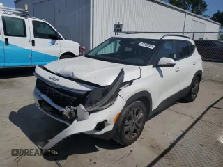 2023 Kia Seltos S with VIN KNDEU2AA7P7372238, listed as a Copart auction lot 57403305 with 42,489 mi miles and Salvage title. Bid and sale history available at DreamBid. Image 1.