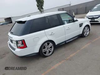 2013 Land Rover Range Rover Sport HSE Lux with VIN SALSK2D40DA806277, listed as a IAAI auction lot 42467451 with 168,622 mi miles and . Bid and sale history available at DreamBid. Image 4.