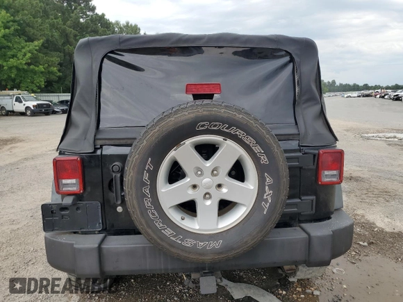 2013 Jeep Wrangler Sport with VIN 1C4AJWAG6DL576549, listed as a Copart auction lot 59888965 with 164,314 mi miles and Salvage title. Bid and sale history available at DreamBid. Image 6.
