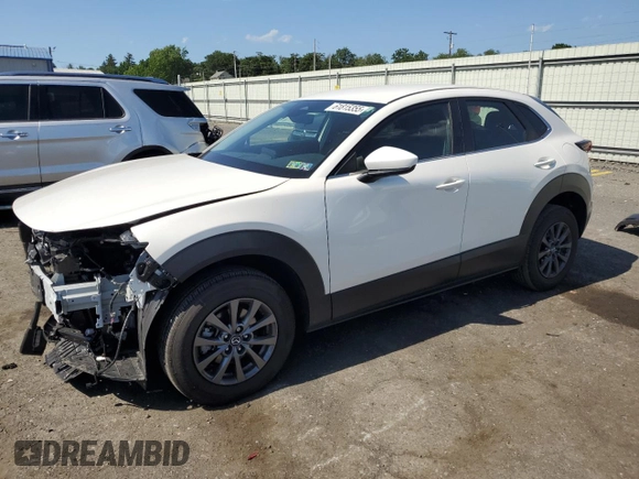 2024 Mazda CX-30 S with VIN 3MVDMBAMXRM680355, listed as a Copart auction lot 61815355 with 9,576 mi miles and Salvage title. Bid and sale history available at DreamBid. Image 1.