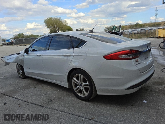 2018 Ford Fusion SE with VIN 3FA6P0LU3JR226898, listed as a Copart auction lot 47219245 with Not Provided miles and Clean Title. Bid and sale history available at DreamBid. Image 2.