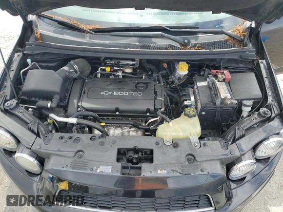2013 Chevrolet Sonic LS with VIN 1G1JA6SG4D4239041, listed as a Copart auction lot 48250105 with 103,370 mi miles and Salvage title. Bid and sale history available at DreamBid. Image 11.