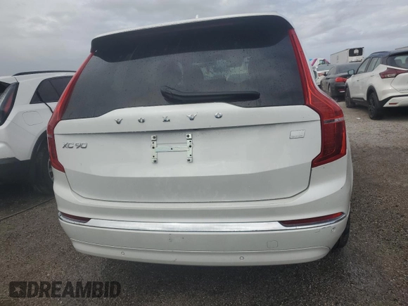 2024 Volvo XC90 Ultimate Bright Theme with VIN YV4H60CF6R1213654, listed as a Copart auction lot 75357064 with Not provided miles and Non repairable. Bid and sale history available at DreamBid. Image 6.