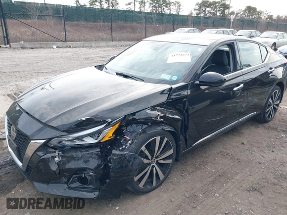 2019 Nissan Altima 2.5 Platinum with VIN 1N4BL4FW1KC127673, listed as a IAAI auction lot 41773674 with 30,713 mi miles. Bid and sale history available at carsss.com. Image 6.