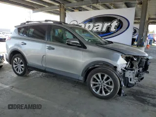 2017 Toyota RAV4 Limited with VIN 2T3YFREV2HW314377, listed as a Copart auction lot 53508615 with 143,004 mi miles and Salvage Title. Bid and sale history available at carsss.com. Image 4.